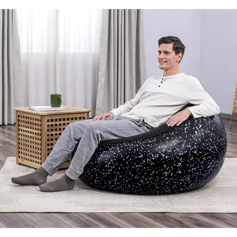 Bestway Inflatable Chair Seat Black Inflate A Chair 75153
