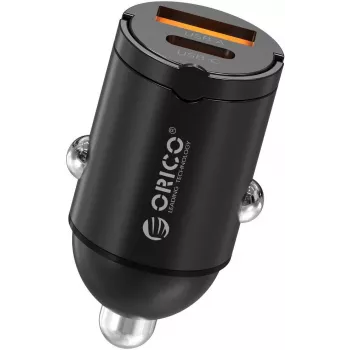 ORICO MR-30-2C-BK-EP 30W Dual USB-C Auto Lādētājs, Melns