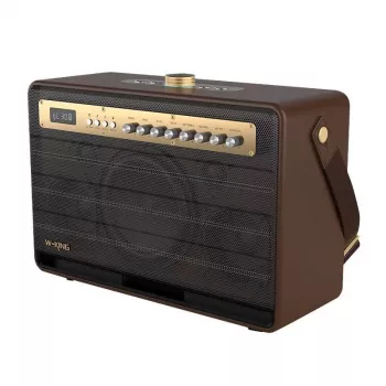 W-KING K6L 120W portatīvais Bluetooth skaļrunis, Brūns