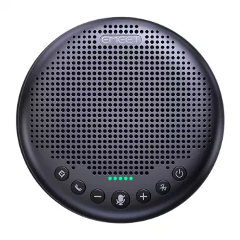 EMEET OfficeCore Luna Plus Kit Konferencesistēma - Divu skaļruņu komplekts ar Daisy Chain, 360° Visvirziena Mikrofonu, USB-C un Bluetooth 5.0, Trokšņu Samazināšanu, 15h Akumulatoru