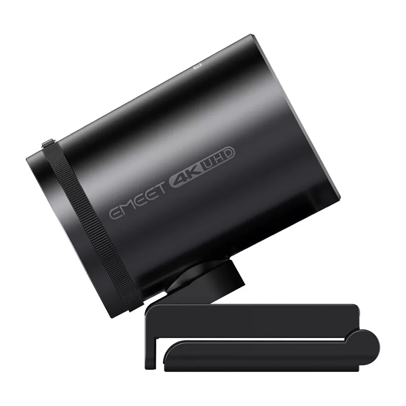 EMEET SmartCam S800 4K UHD Webcam ar autofokusu, diviem mikrofoniem, privātuma aizvaru, USB-C