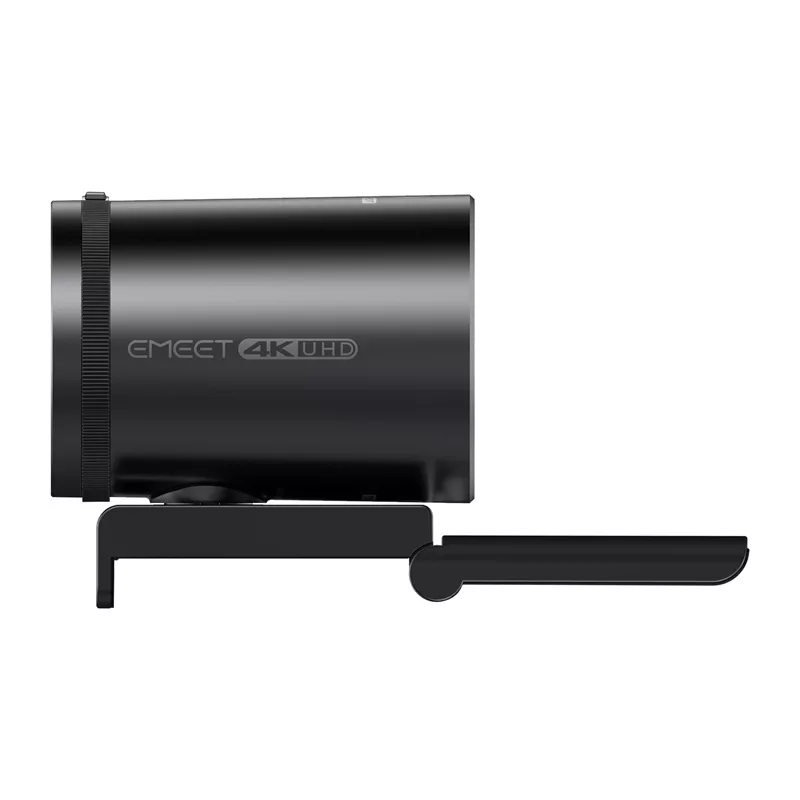 EMEET SmartCam S800 4K UHD Webcam ar autofokusu, diviem mikrofoniem, privātuma aizvaru, USB-C
