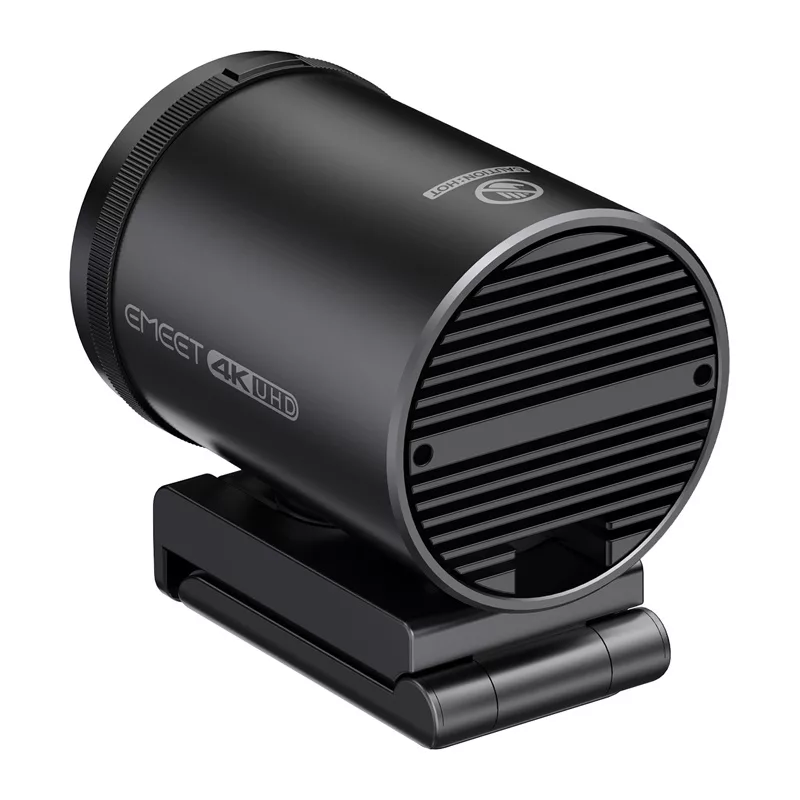 EMEET SmartCam S800 4K UHD Webcam ar autofokusu, diviem mikrofoniem, privātuma aizvaru, USB-C