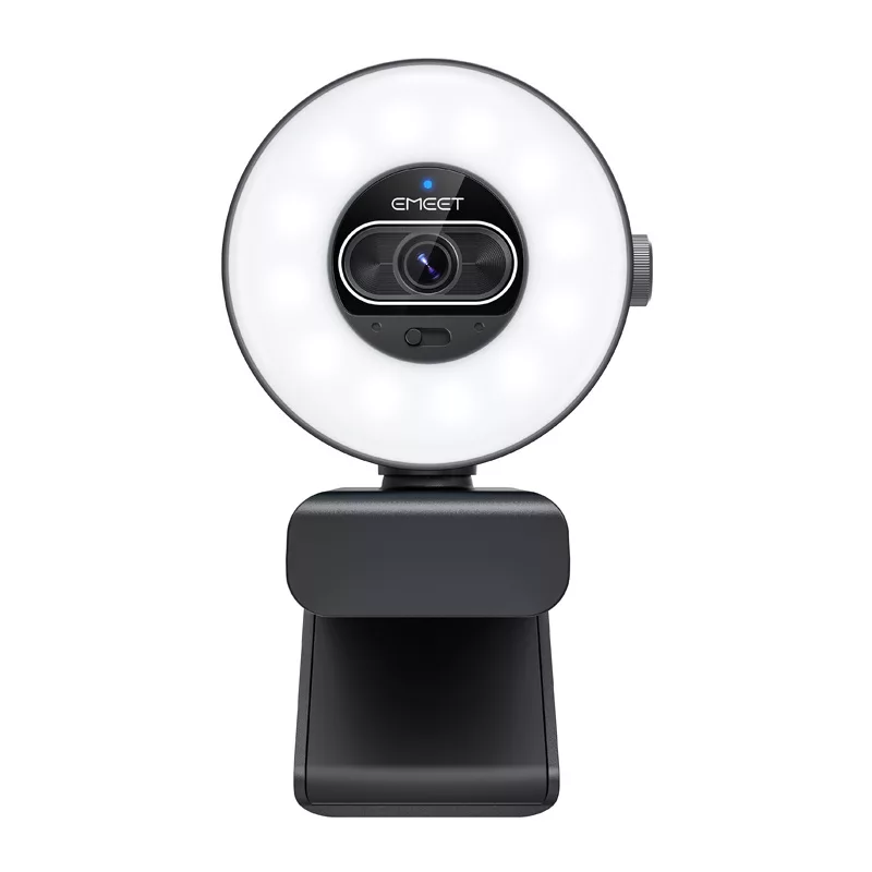 EMEET SmartCam S600L Webcam - 2K QHD, Autofocus, Dual Microphones, Privacy Shutter, USB-A