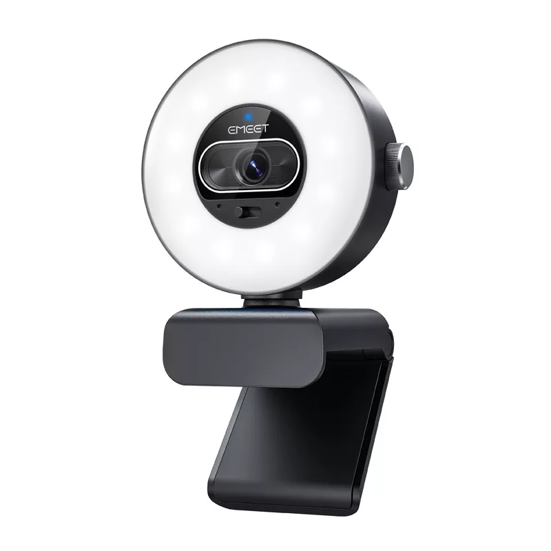 EMEET SmartCam S600L Webcam - 2K QHD, Autofocus, Dual Microphones, Privacy Shutter, USB-A