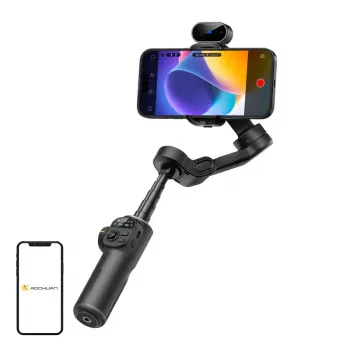 AOCHUAN X2 Gimbal ar AI sensoru (Melns)