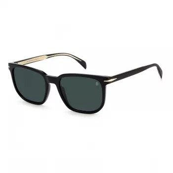 David Beckham DB-1076-S-807 Saulesbrilles Vīriešiem Melns Rāmis Pelēkas Lēcas 54/19/145 mm
