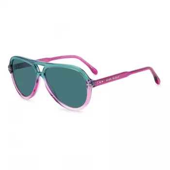 ISABEL MARANT IM-0006-S-NYD Sieviešu saulesbrilles Brūna Havana Acetāts Pelēks Gradienta Lēcas 59mm