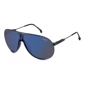 Carrera Superchamp Unisex Saulesbrilles 99/00/135 mm Melnas Pelēkas