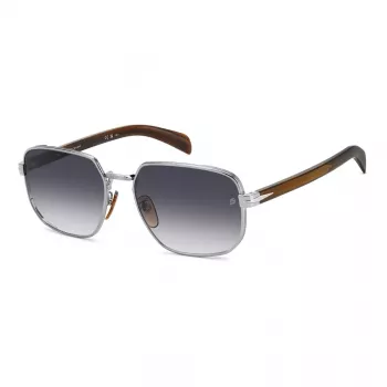 DAVID BECKHAM DB7121GSWIJ Vīriešu Aviator Saulesbrilles Zelts Rāmis Zaļas Lēcas 60/18/145 mm
