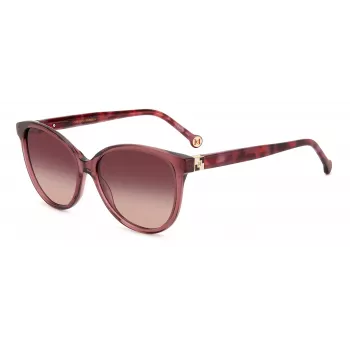 CAROLINA HERRERA Sieviešu saulesbrilles HER0237S82U - Acetāta pilns rāmis - UV400 - 56/16/145 mm