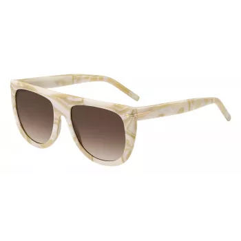 BOSS Women's Sunglasses BOSS1655SEPC Polarized Acetate 56/19/145 mm