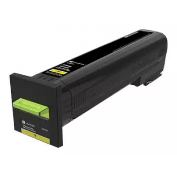 Lexmark 72K0X40 Tonera kasetne dzeltena Extra High Yield CS820 sērijai