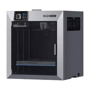 QIDI Max 4 3D Printer - Large Format FDM 3D Printer with 300mm³ Build Volume, CoreXY, Klipper Firmware, Direct Drive Extruder, Auto Leveling, Enclosed Chamber, Wi-Fi & Ethernet