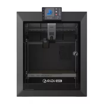QIDI Q2C 3D Printer - pilnībā slēgts FDM printeris ar 200x200x200mm darba laukumu, tiešās piedziņas ekstrūderi, PEI magnētisko platformu, Wi-Fi un skārienekrānu