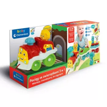 Clementoni Interactive Animal Train Polish Language 50802