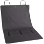 FERPLAST Cover Dog Car Black Polyester Water-Resistant Universal Rear Seat Protector