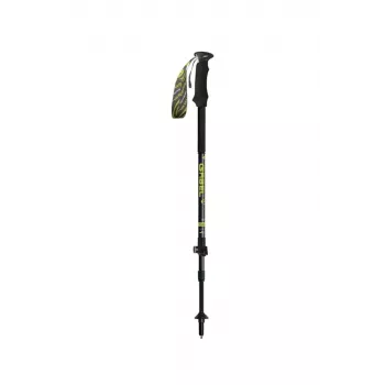 Escape Poles Carbon XT Tour ai GABEL - 3-Sekciju karbona nūja, 66-142 cm, 218g, Melna/Sarkana/Dzeltena