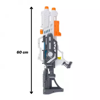 Koala Games G2479 Ūdens pistole ar 2 sprauslām 60.5 cm