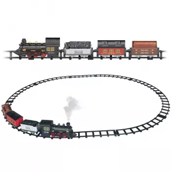 Koala Games G2599 Steam Cargo Train Electric Toy Train Set