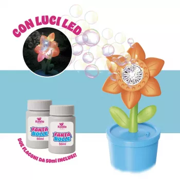 Koala Games G2659 Flower-Shaped Bubble Blower (Random Color)
