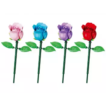 Koala Games G2671 Rose Blocks Building Set (Random Color)
