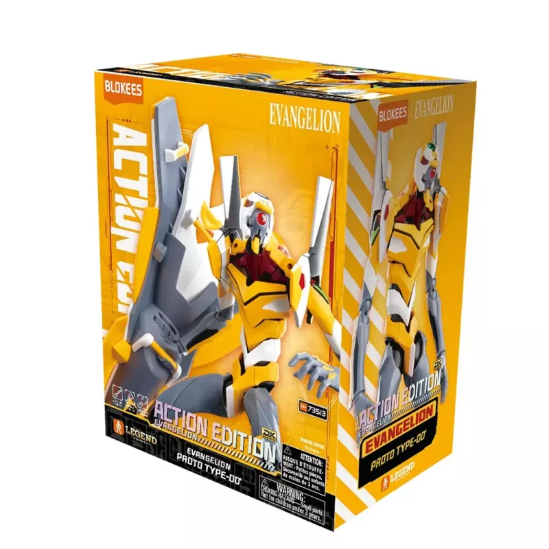 BLOKEES EVANGELION ACTION EDITION - EVANGELION PROTO TYPE 00' Building Block Action Figure Kit