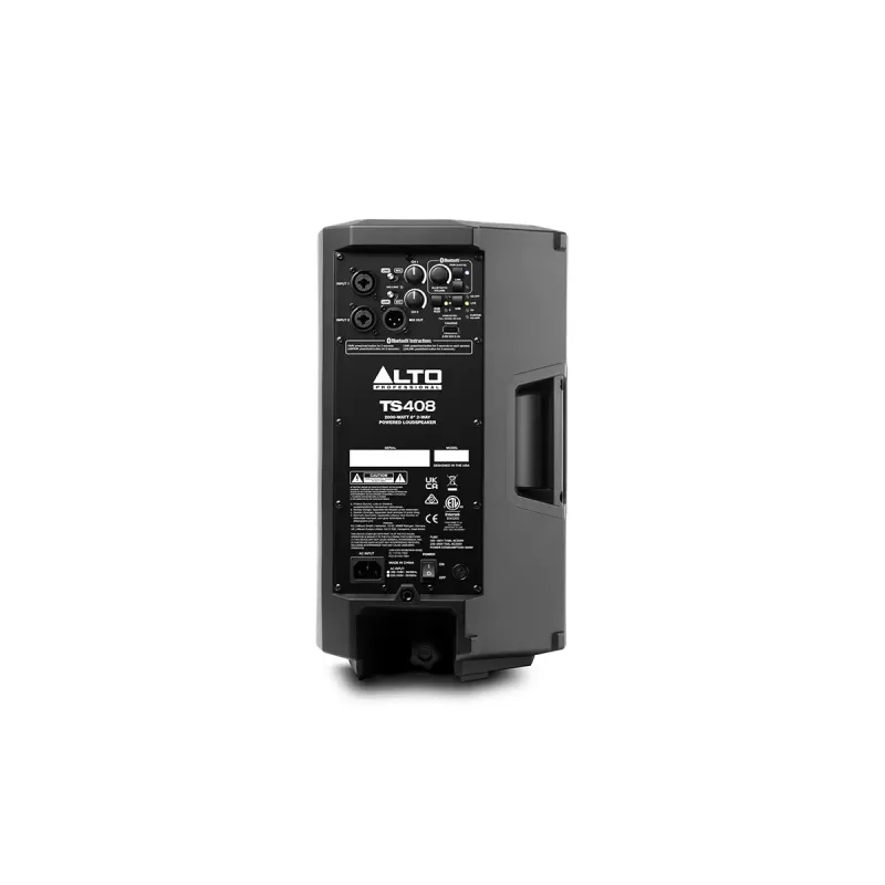 ALTO PROFESSIONAL TS 408 - 2000 vatu 8 collu 2-virzienu aktīvais skaļrunis ar Bluetooth, DSP un lietotnes vadību