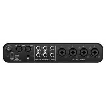 MOTU M6 Audio Interface - 6x4 USB-C ar 4 priekšpastiprinātājiem, 192 kHz
