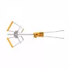 TELEVES Yagi V BIII VHF antena, 5 elementi, 174-230 MHz, 7.5 dBi, F-Type savienotājs, āra, melna