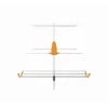 TELEVES Yagi V BIII VHF antena, 5 elementi, 174-230 MHz, 7.5 dBi, F-Type savienotājs, āra, melna