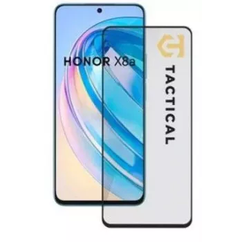 Tactical Honor X8a Glass Shield 5D Black ekrāna aizsargs