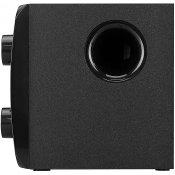 Rampage RMS-G8 25W portatīvais Bluetooth skaļrunis ar RGB apgaismojumu, TWS, FM radio, melns