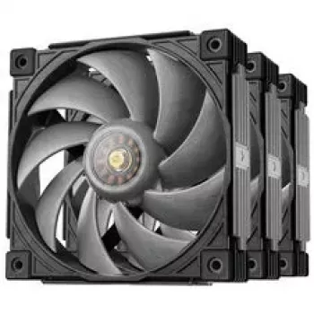 SUDOKOO Mach120 PWM Fan 3-Pack, 120mm, Black