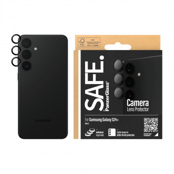 SAFE by PanzerGlass Hoops kameru lēcu aizsargs Samsung Galaxy S24+ (SM-S926B) - Melns