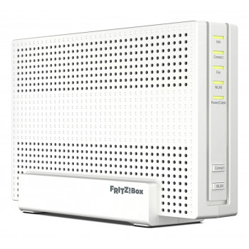 AVM FRITZ!Box 6690 Pro Cable – DOCSIS 3.1 kabeļu maršrutētājs ar Wi-Fi 6, 2.5 GbE, Mesh, DECT