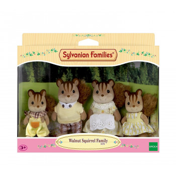 Epoch Sylvanian Families Valriekstu vāveru ģimenes figūriņu komplekts