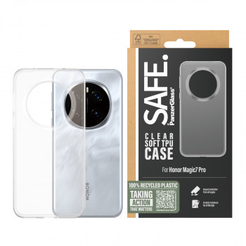 PanzerGlass SAFE TPU Maciņš Honor Magic7 Pro 5G - Caurspīdīgs