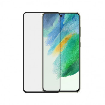 SAFE PanzerGlass Samsung Galaxy S21 FE G990 ekrāna aizsargstikls E2E Case Friendly melns SAFE95100