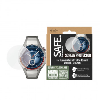 SAFE by PanzerGlass rūdīta stikla ekrāna aizsargs Huawei Watch GT 46mm / Pro 46mm