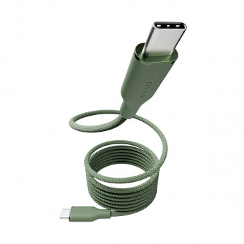 PanzerGlass empower Magnetic 240W USB-C uz USB-C kabelis 1,5 m zaļš