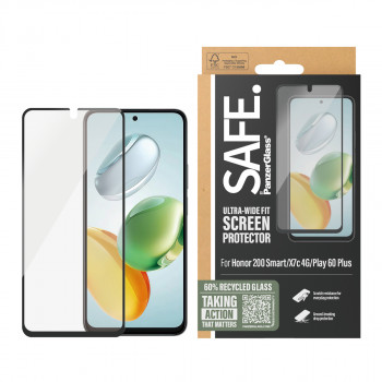 SAFE by PanzerGlass Honor 200 SmartScreen aizsargstikls Ultra-Wide Fit SARNUWFG18200