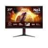 AOC CQ27G4Z2 27 collu QHD izliekts spēļu monitors - 240Hz Fast VA, 0.5ms MPRT, FreeSync Premium, augstumā regulējams