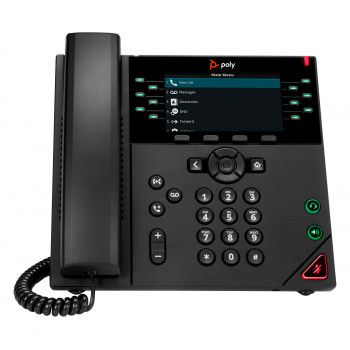 HP Poly VVX 450 biznesa IP telefons - VoIP telefons