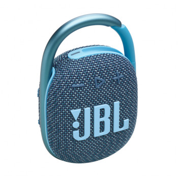 JBL Clip 4 Eco portatīvais Bluetooth skaļrunis zilā krāsā