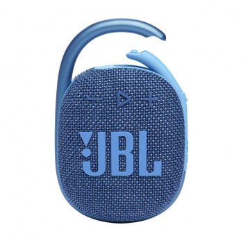 JBL Clip 4 Eco portatīvais Bluetooth skaļrunis zilā krāsā