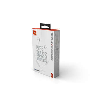 JBL Tune 215BT bezvadu kakla lentes austiņas - baltas