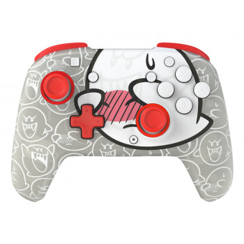 PDP Afterglow Wave bezvadu kontrolieris Nintendo Switch – Boo-Hoo Clear ar RGB