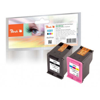 Peach 319209 tintes kasetņu komplekts 2 gab. - melna, ciāna, fuksīna, dzeltena