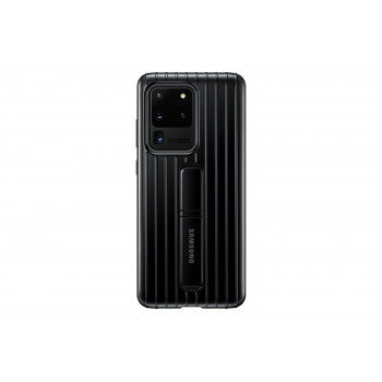 Samsung Galaxy S20 Ultra Clear View Flip vāciņš - Melns